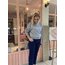 Lacivert Mom fit Jean