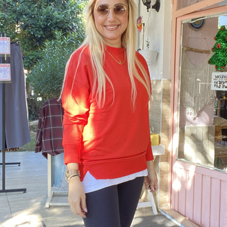 Nar çiçeği Sweatshirt