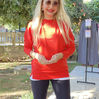 Nar çiçeği Sweatshirt