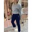 Lacivert Mom fit Jean