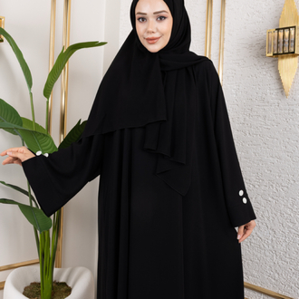 Siyah Nil Abaya ✨