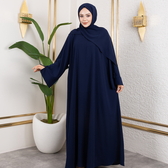 Lacivert Nil Abaya✨