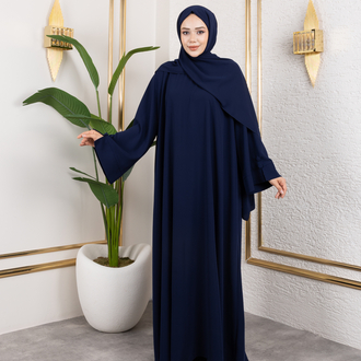 Lacivert Nil Abaya✨