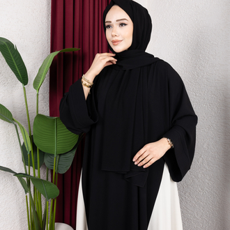 Siyah Hürrem abaya ✨elbise