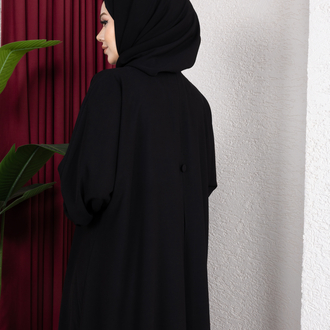 Siyah sultan abaya ferace