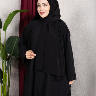 Siyah liva abaya ferace ✨