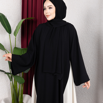 Siyah Hürrem abaya ✨elbise