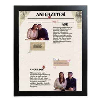 2 ADET KİŞİYE ÖZEL ANI ÇERÇEVESİ 15X20
