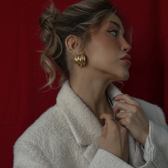Sylvie Gold Küpe