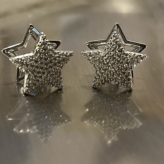 Silver Star Premium Küpe