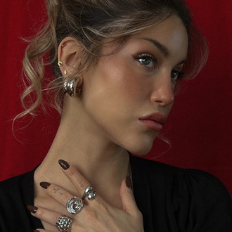 Valerie Silver Küpe