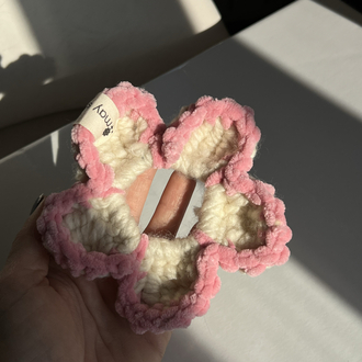 Handmade papatya toka (pembe)
