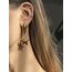 Star Stainless Steel 18K Altın Kaplama Küpe