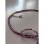 Handmade Choker (mürdüm)