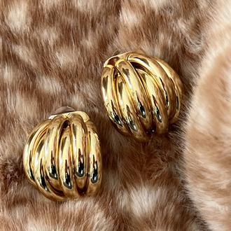 Sylvie Gold Küpe