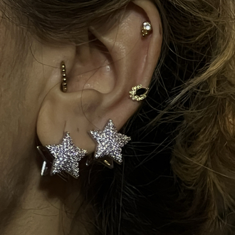 Silver Star Premium Küpe