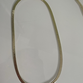 Xp yassı balıksırtı kolye 50cm