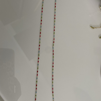 Xuping renkli kolye 
