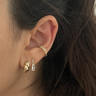 Xp mini baget taşlı Earcuf