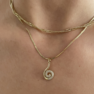 Xp spiral kolye ucu
