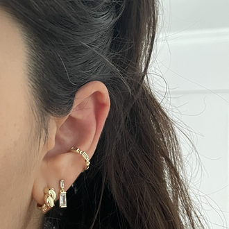 Xp mini baget taşlı Earcuf