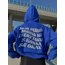 Luxe Hoodie Kobal Mavisi