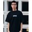 Oversize Choose Baskılı T-Shirt Siyah