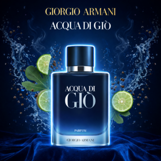 Acqua Di Gio 50 ML Extrait – Deniz Notaları & Bergamot Erkek Parfümü | 12 Saat Kalıcı