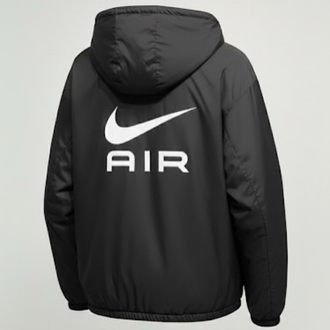 Nike air çift taraflı mont siyah & siyah 