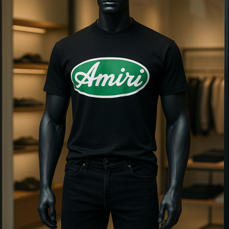 Amiri erkek tshırt siyah