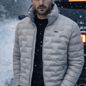 Lacoste erkek mont ( Gizli kapüşonlu )