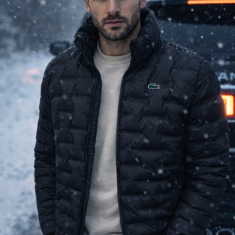 Lacoste erkek mont ( Gizli kapüşonlu )