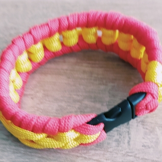 Paracord zincir bileklik 