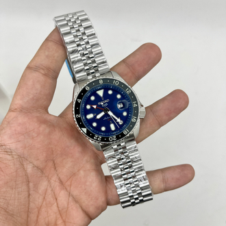 Seiko Gmt Mavi klon