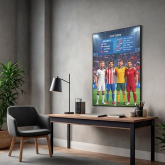 Dünya Kupası 2026 | D Grubu Kaptanları | Dijital Posteri