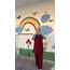 Bordo soft licralı KISA KOL 90 cm takım 