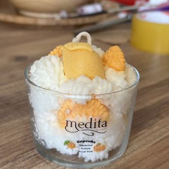 Mandalina Kokulu Cupcake