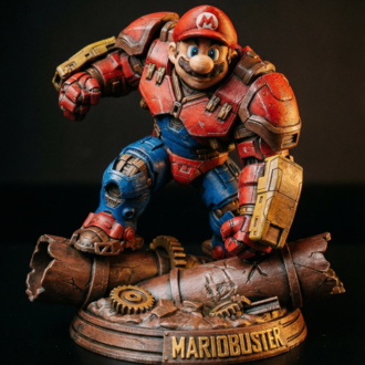 MarioBuster Figür