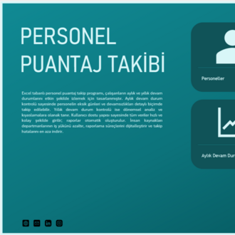 Excel Puantaj Takip Programı