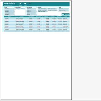 Excel İcra Takip Programı