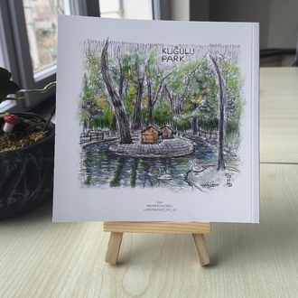 Ankara Temalı Çizgisiz Defter