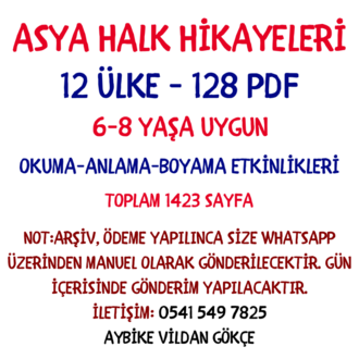 ASYA HALK HİKÂYELERİ PDF SETİ
