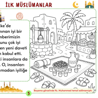 Hz. Muhammed’in Hayatı: İlk Müslümanlar Oku-Anla-Boya PDF