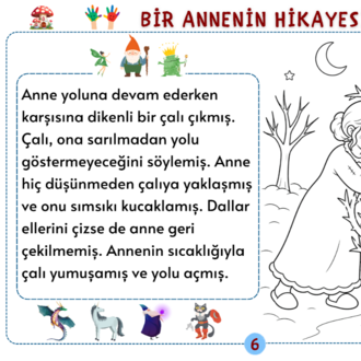 Andersen Masalları: Bir Annenin Hikayesi Oku-Anla-Boya PDF