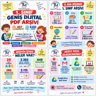 1. SINIF GENİŞ DİJİTAL PDF ARŞİVİ