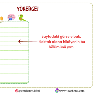 Parktaki Arkadaşlık Yaratıcı Yazma Etkinliği PDF