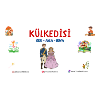Grimm Masalları: Külkedisi Oku-Anla-Boya PDF | 1. Sınıf Okuma Anlama ve Boyama Etkinliği