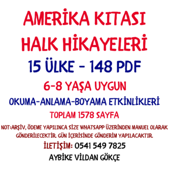 AMERİKA KITASI HALK HİKÂYELERİ PDF SETİ
