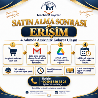 TeacherM VIP Arşiv – 1. ve 2. Sınıf Dijital Eğitim ve Kültür Koleksiyonu