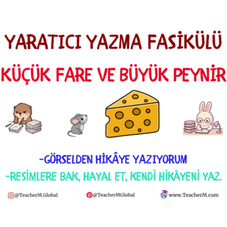 Küçük Fare ve Büyük Peynir Yaratıcı Yazma Etkinliği PDF